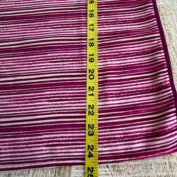 Ann Taylor Purple Pink Striped Top Shirt Blouse Size 4 or a Small/Medium - Picture 9 of 10